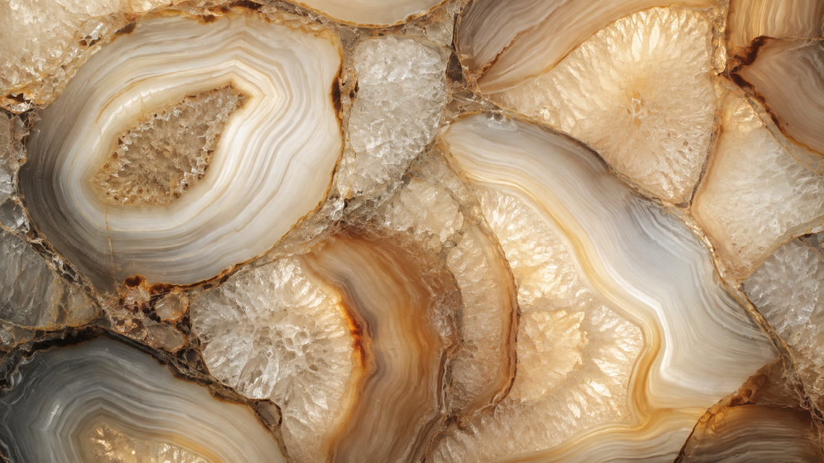 Agate — backlit slab