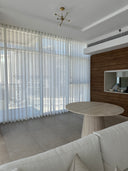 The Cono Dining Table- Travertine