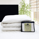 300 thread count bamboo duvet cover by Silent Night Arabia on a made bed