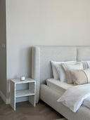 Calacatta side table