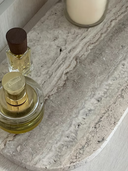 Silver Travertine Tray