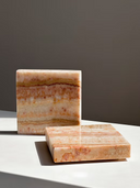 Pink Onyx Coasters