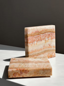 Pink Onyx Coasters