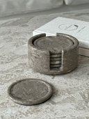 Chocolate Coaster 6pc Set