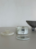 White Onyx Coaster Set