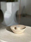 Travertine Incense Holder