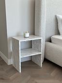 Calacatta side table