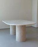 The Colonna Dining Table - Crema