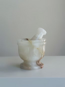 Mortar & Pestle - White Onyx