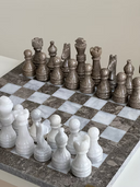 Marble Chess Set- Brown Breccia