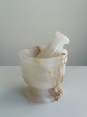 Mortar & Pestle - White Onyx