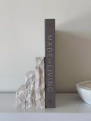Three-Tier Raw Slab BookEnds