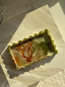 Scallop Tray - Green Onyx