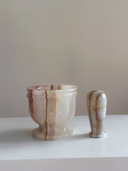 Mortar & Pestle - Rainbow Onyx