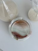 Green Onyx Coaster Set