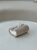 Travertine Tissue Holder