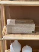 Travertine Tissue Box