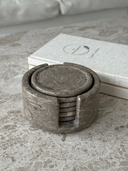Chocolate Coaster 6pc Set