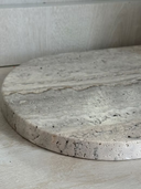 Silver Travertine Tray