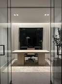 Travertine Desk
