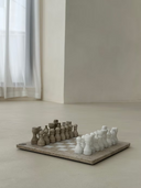 Travertine Chess Set