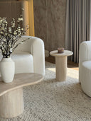 The Ayesha Coffee Table- Travertine
