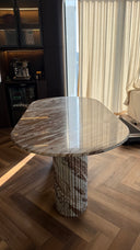 The Colonna Dining Table - Fantasy Brown