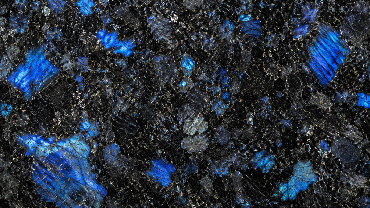 Lemurian Blue granite slab