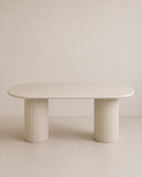 The Colonna Dining Table- Limrastone