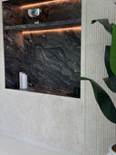 Omani Marble Fluted Feature Wall