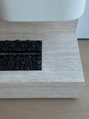 Travertine Media Wall