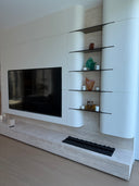 Travertine Media Wall