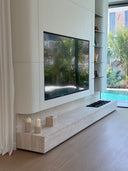 Travertine Media Wall