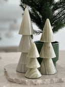 Green Onyx Christmas Tree Set