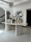 The Angelo table by Sand & Stone, Dubai