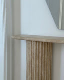The Colonna Console - Travertine by Sand & Stone, Dubai