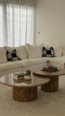 Emperador Coffee Table Set by Sand & Stone, Dubai