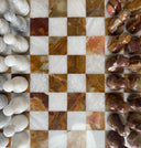Marble Chess Set- Chestnut Onyx by Sand & Stone, Dubai