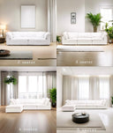 Marshmallow Sofa by Sand & Stone, Dubai