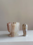 Mortar & Pestle - Rainbow Onyx by Sand & Stone, Dubai