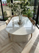 The Novello Dining Table by Sand & Stone, Dubai
