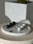 Tic Tac Marble - B&W by Sand & Stone, Dubai