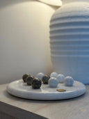 Tic Tac Marble - Oceanic & White by Sand & Stone, Dubai