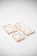 Travertine candle - (L) 40 wick by Sand & Stone, Dubai