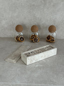 Travertine Dominoes by Sand & Stone, Dubai