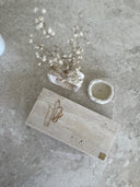 Travertine Sollevato Tray by Sand & Stone, Dubai