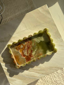Scallop Tray - Green Onyx