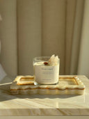 Scallop Tray - White Onyx