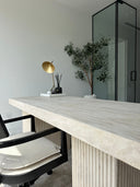 Travertine Desk